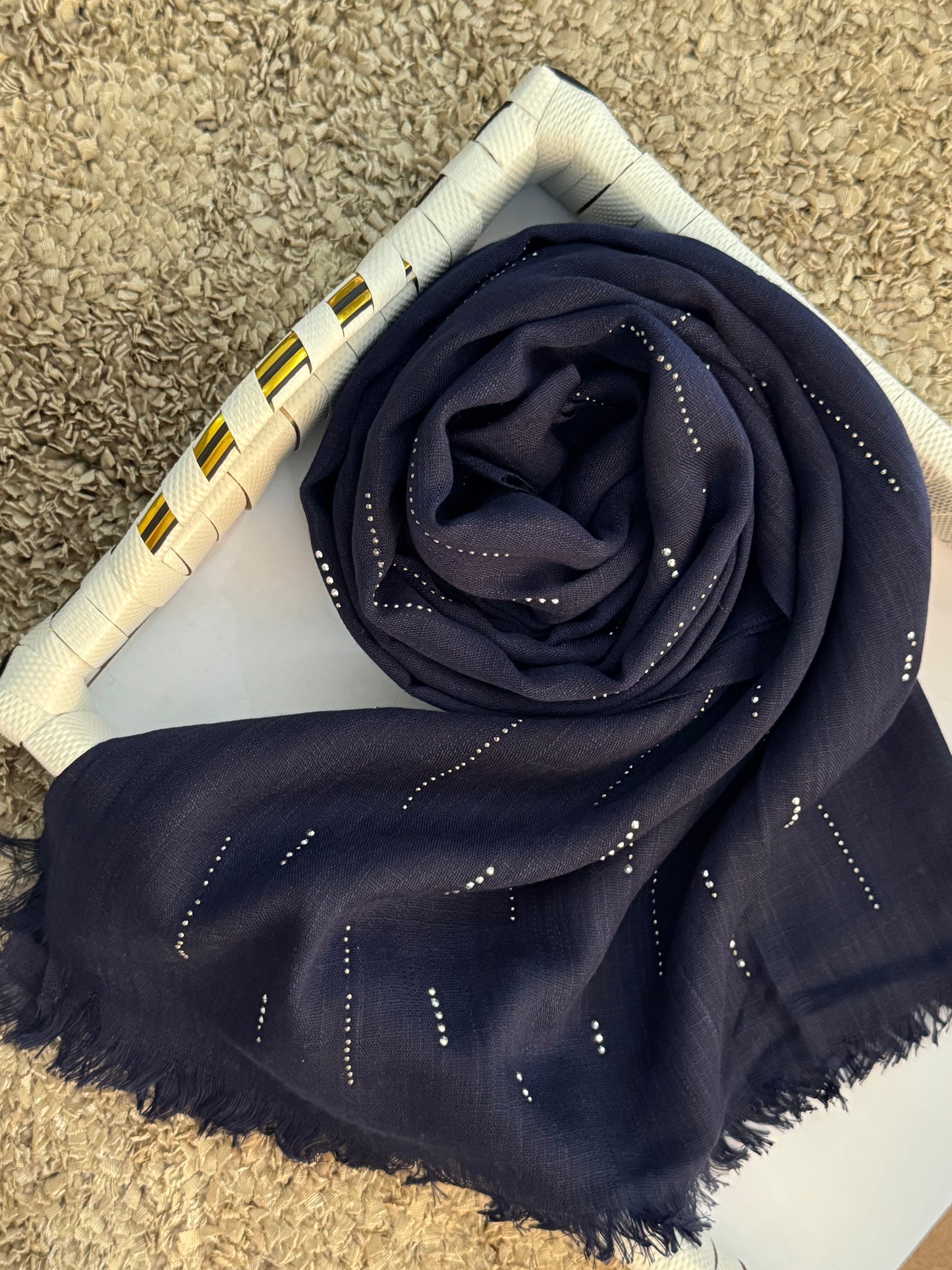 Sitara Hijab-Navy