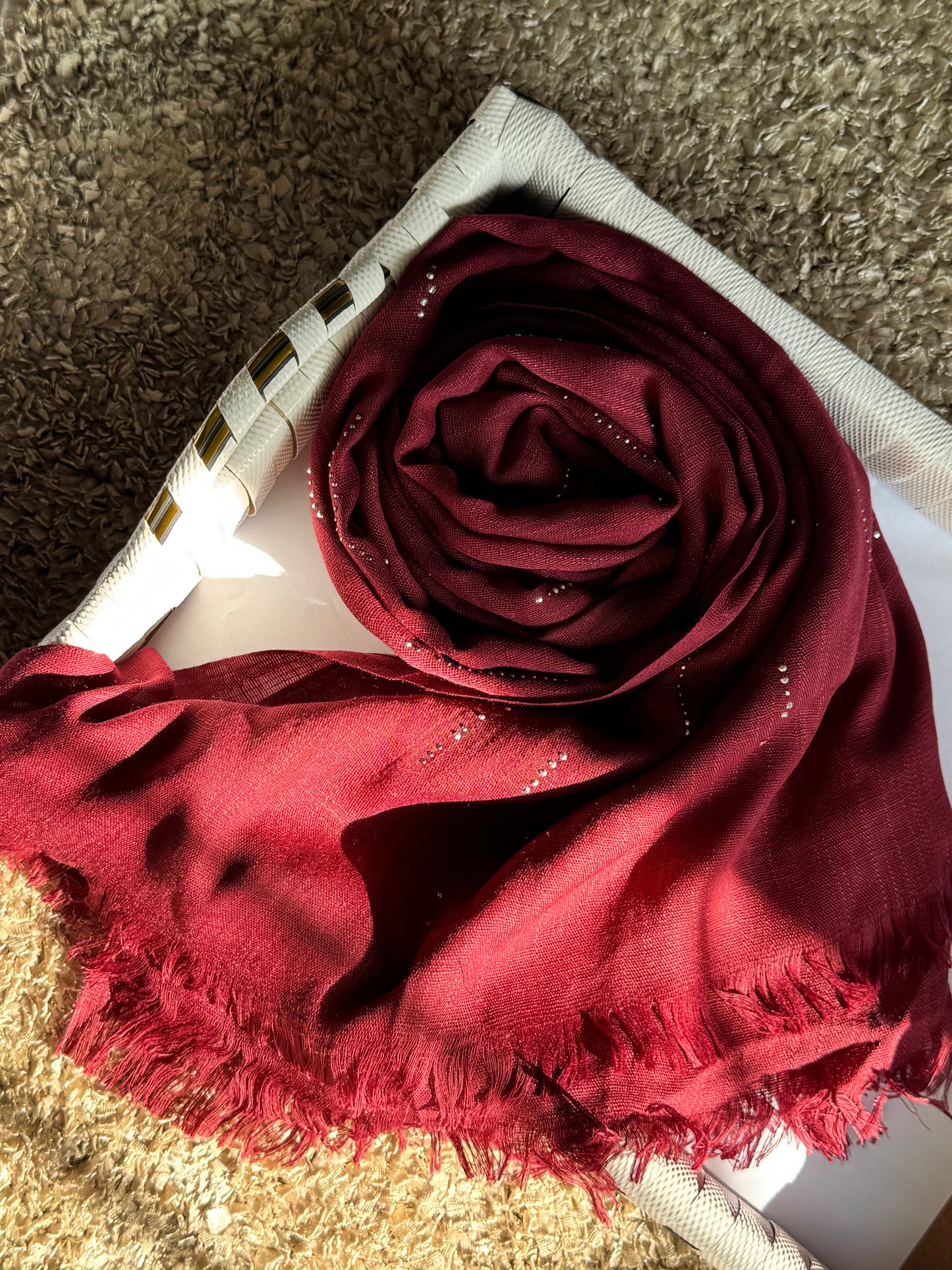 Sitara Hijab-Maroon