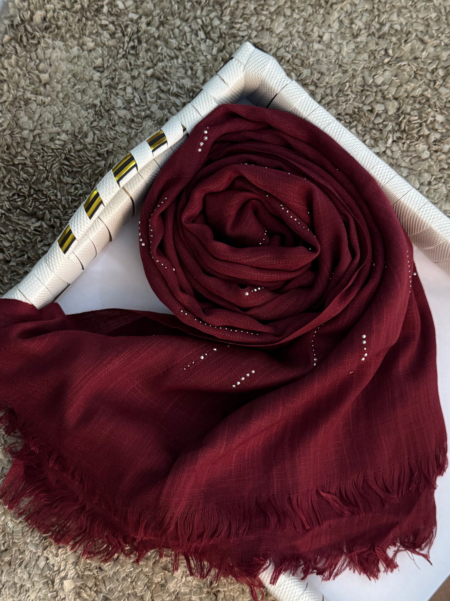 Sitara Hijab-Maroon