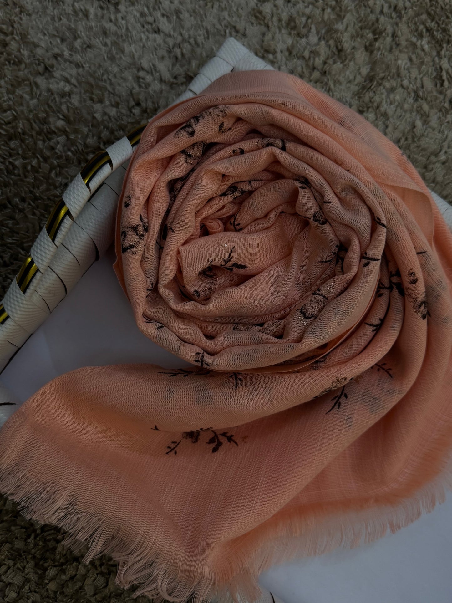 Noor-e-Gul Hijab-Peach