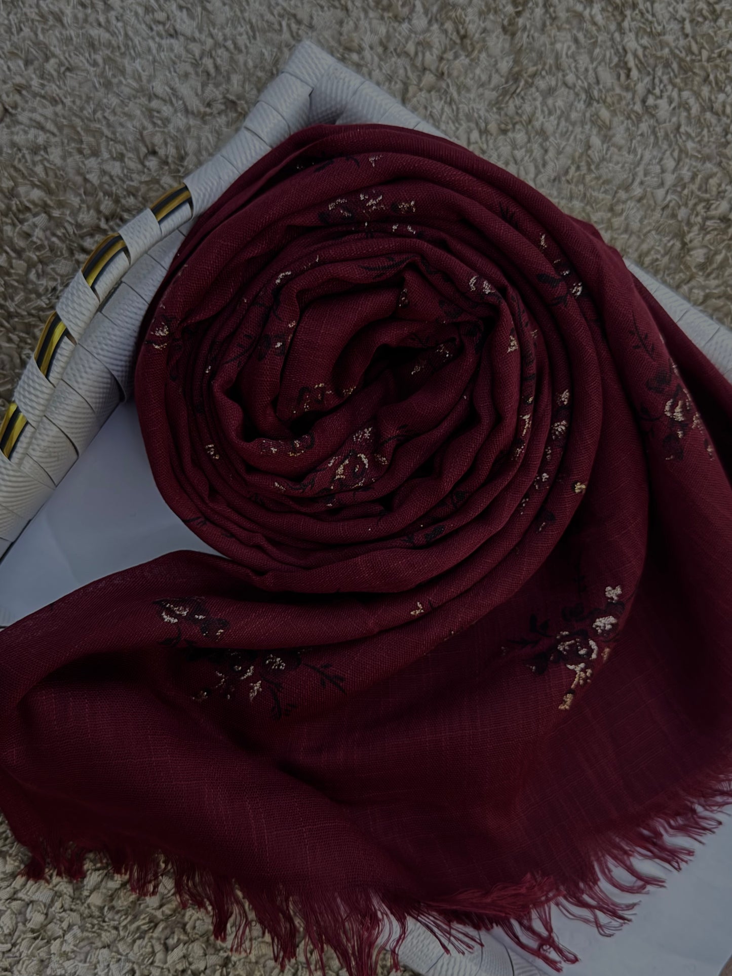 Noor-e-Gul Hijab-Maroon
