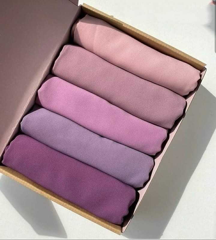 Georgette - Bundle of 5 Hijabs