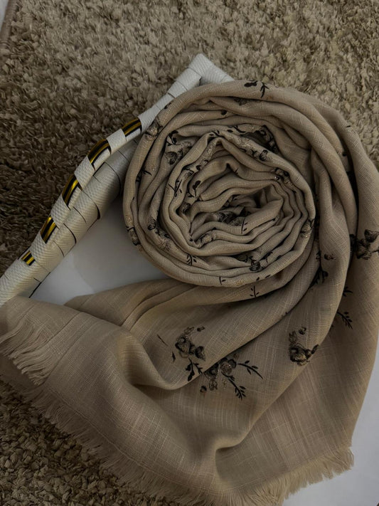 Noor-e-Gul Hijab-Khaki